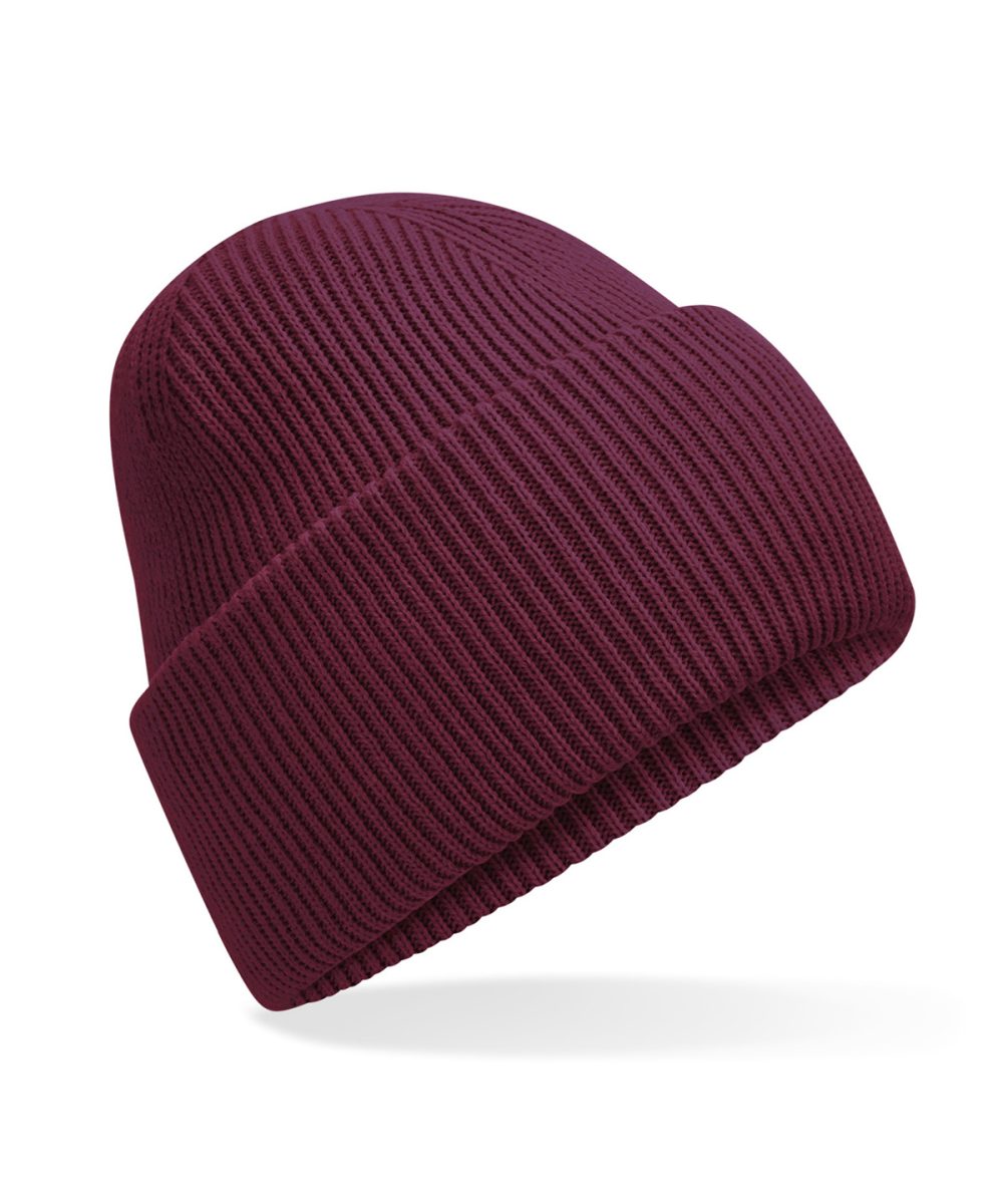 Burgundy Classic engineered deep-cuffed beanie