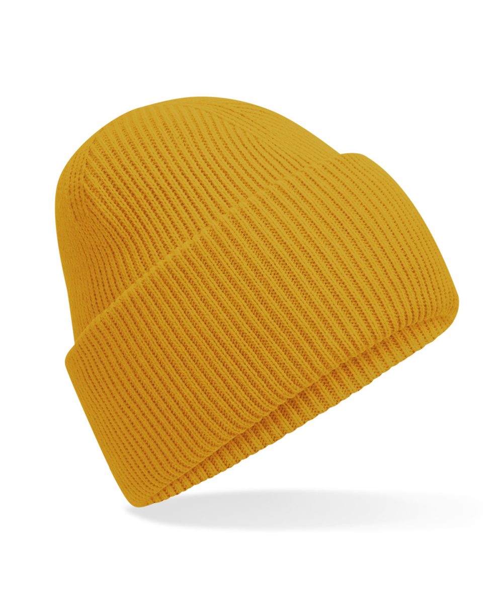 Mustard Classic engineered deep-cuffed beanie