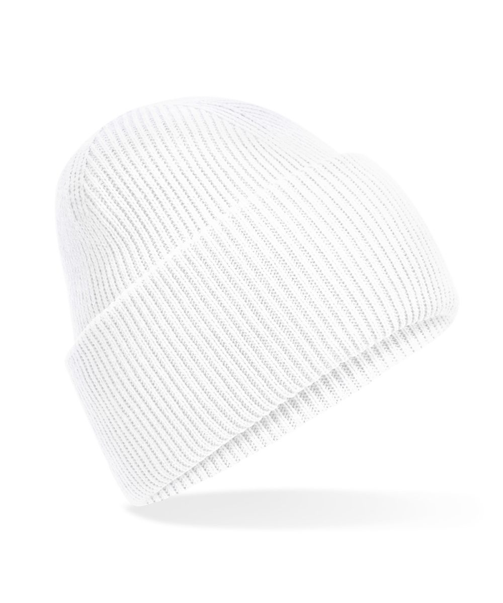 White Classic engineered deep-cuffed beanie