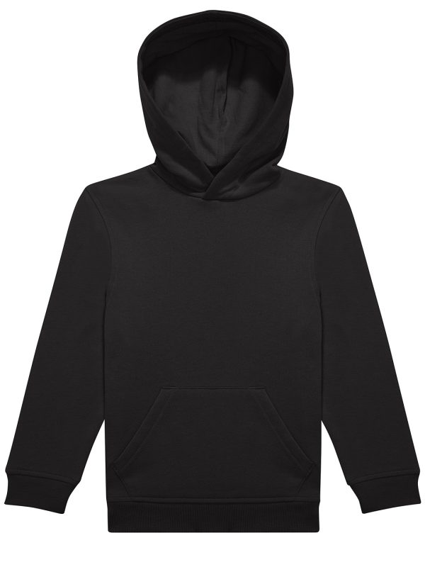 Black B&C ID.333 hoodie /kids