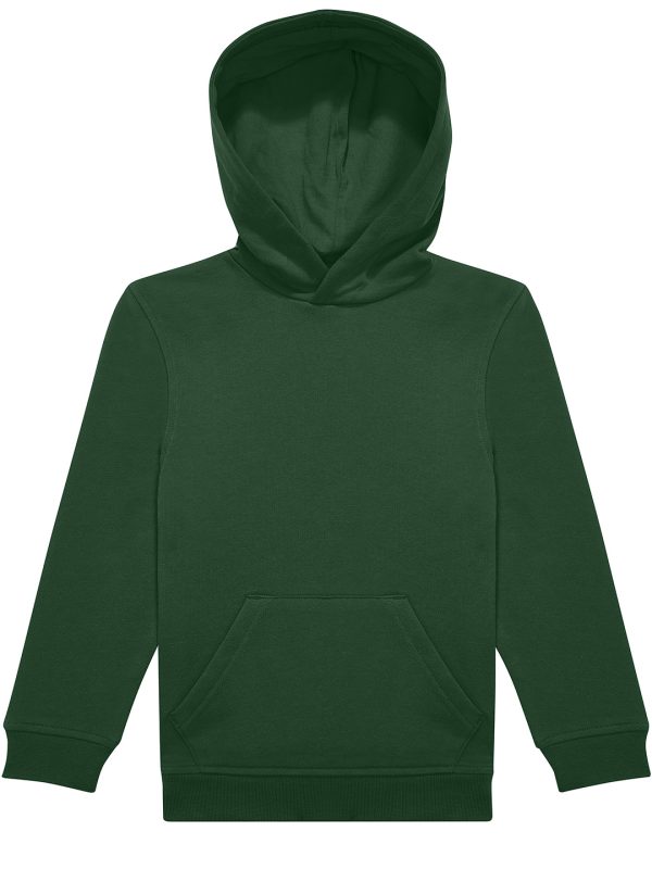 Bottle Green B&C ID.333 hoodie /kids