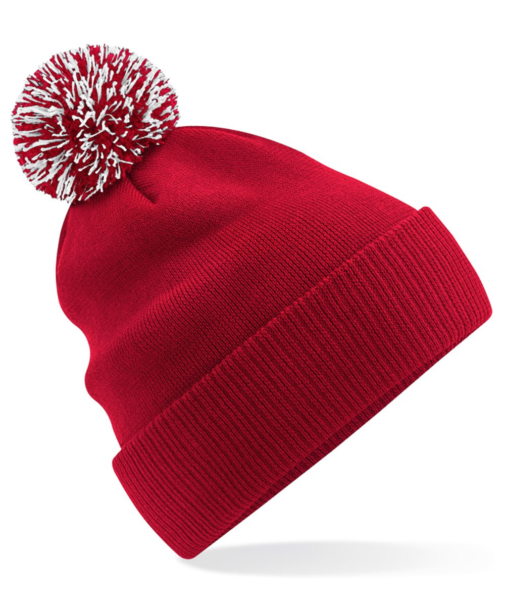 Classic Red/White Recycled Snowstar® beanie