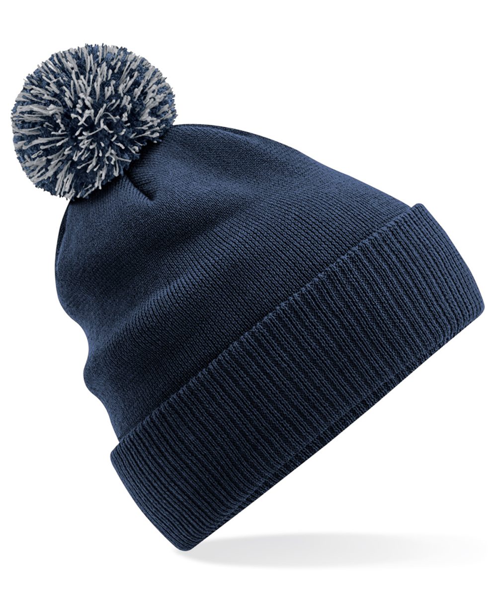 French Navy/Light Grey Recycled Snowstar® beanie