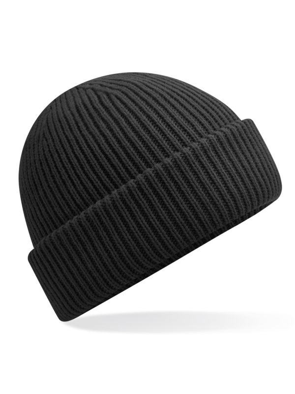 Black Wind-resistant breathable elements beanie