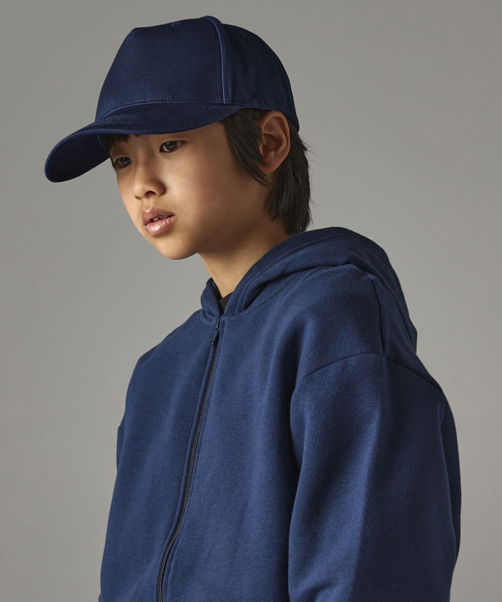 Junior organic cotton 5-panel cap