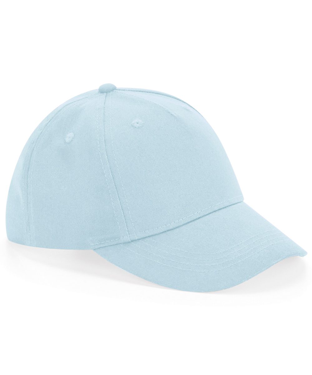 Powder Blue Junior organic cotton 5-panel cap