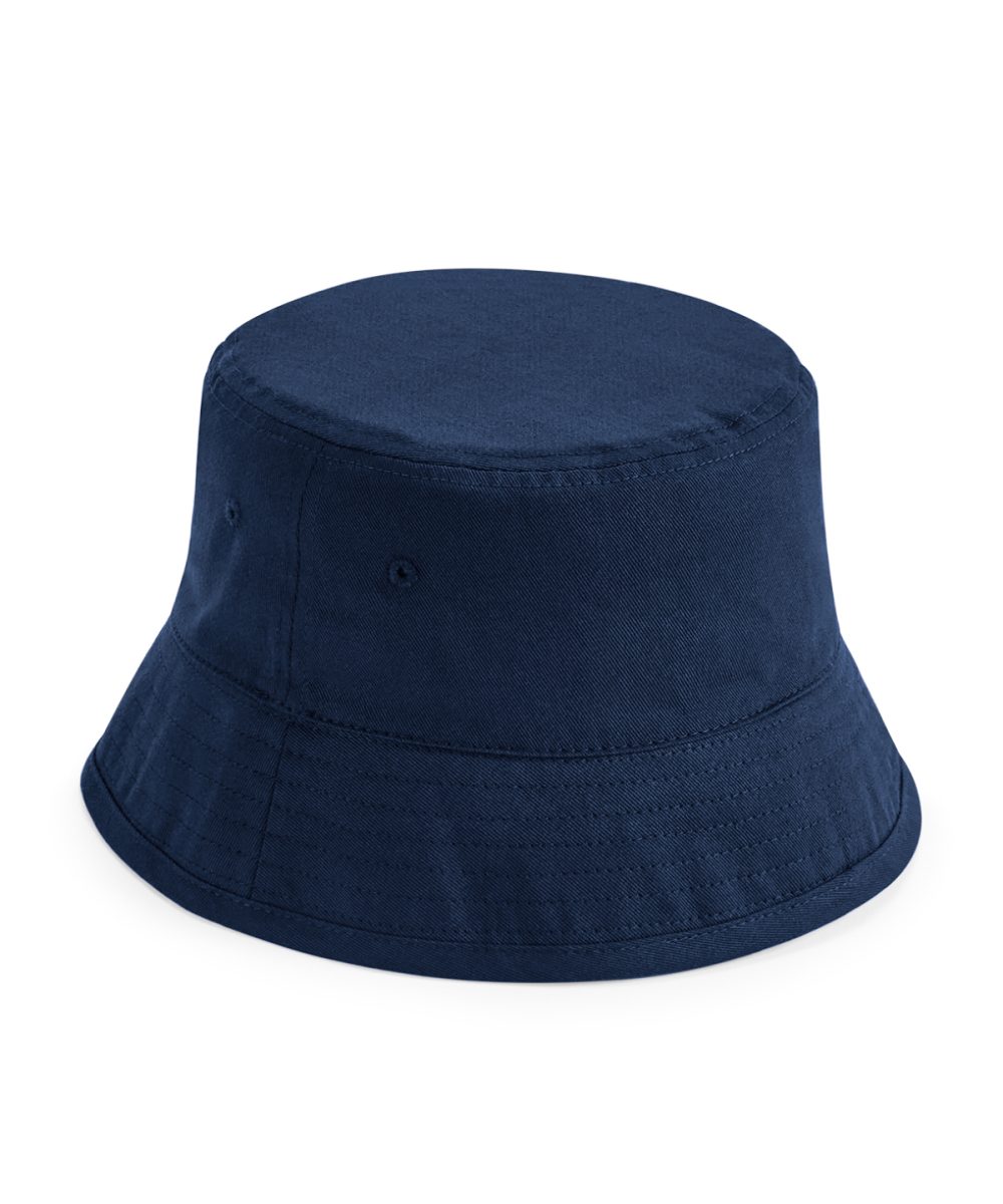 Navy Junior organic cotton bucket hat