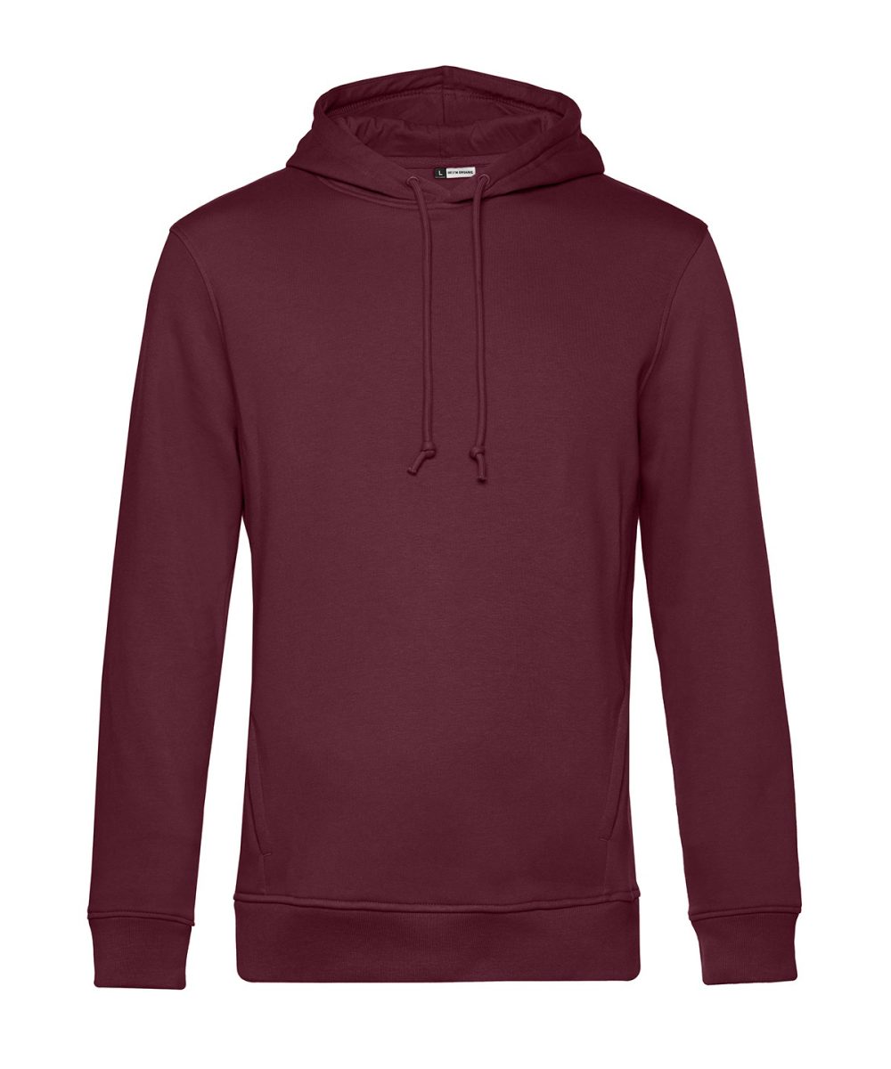 Burgundy B&C Inspire Hooded