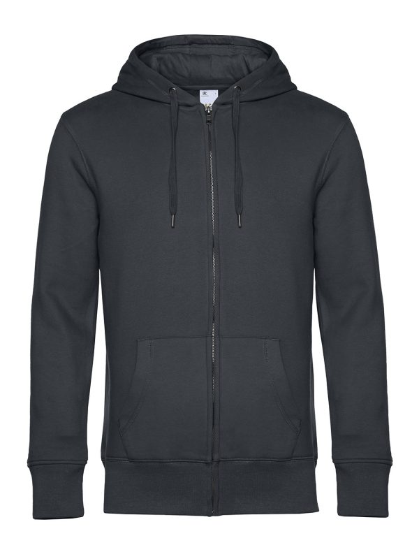 Asphalt* B&C KING Zipped Hood