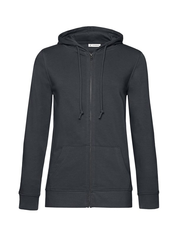 Asphalt B&C Inspire Zipped Hood /women