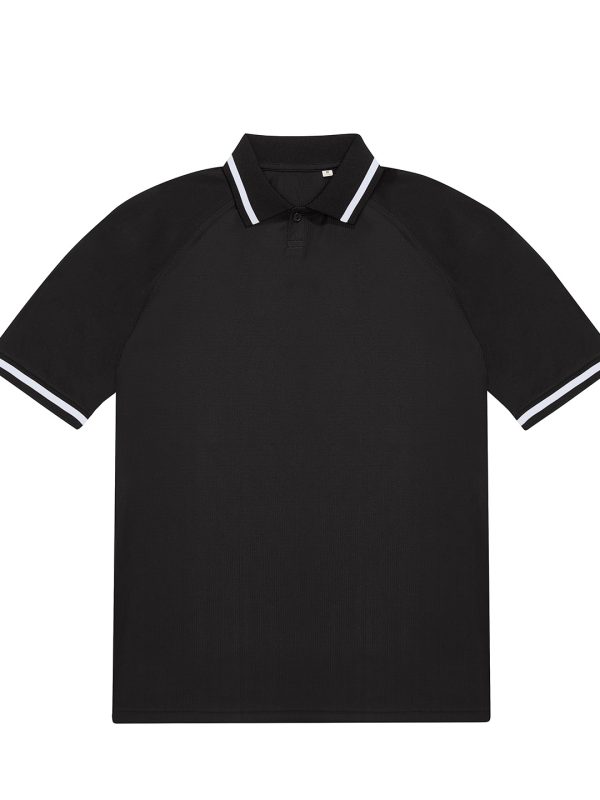 Black B&C Active polo