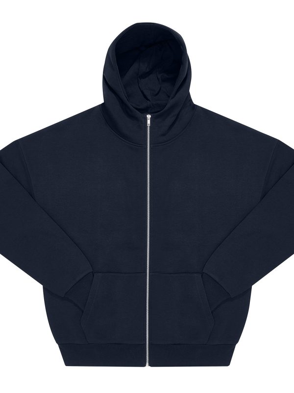 Navy B&C Influence zip hood