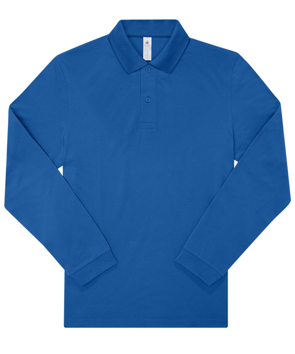 Royal Blue B&C My Polo 180 LSL