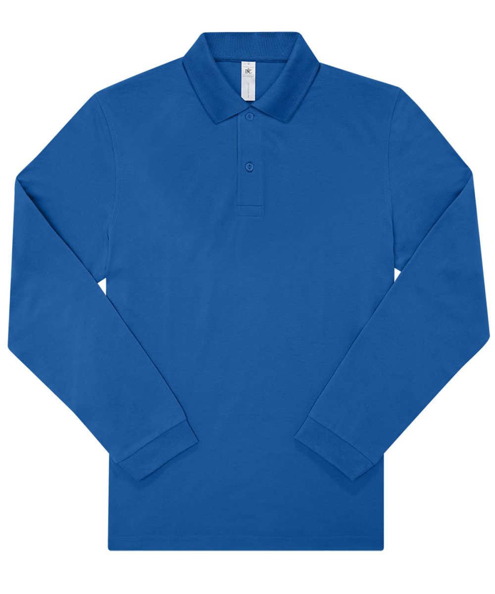 Royal Blue* B&C My Polo 210 LSL