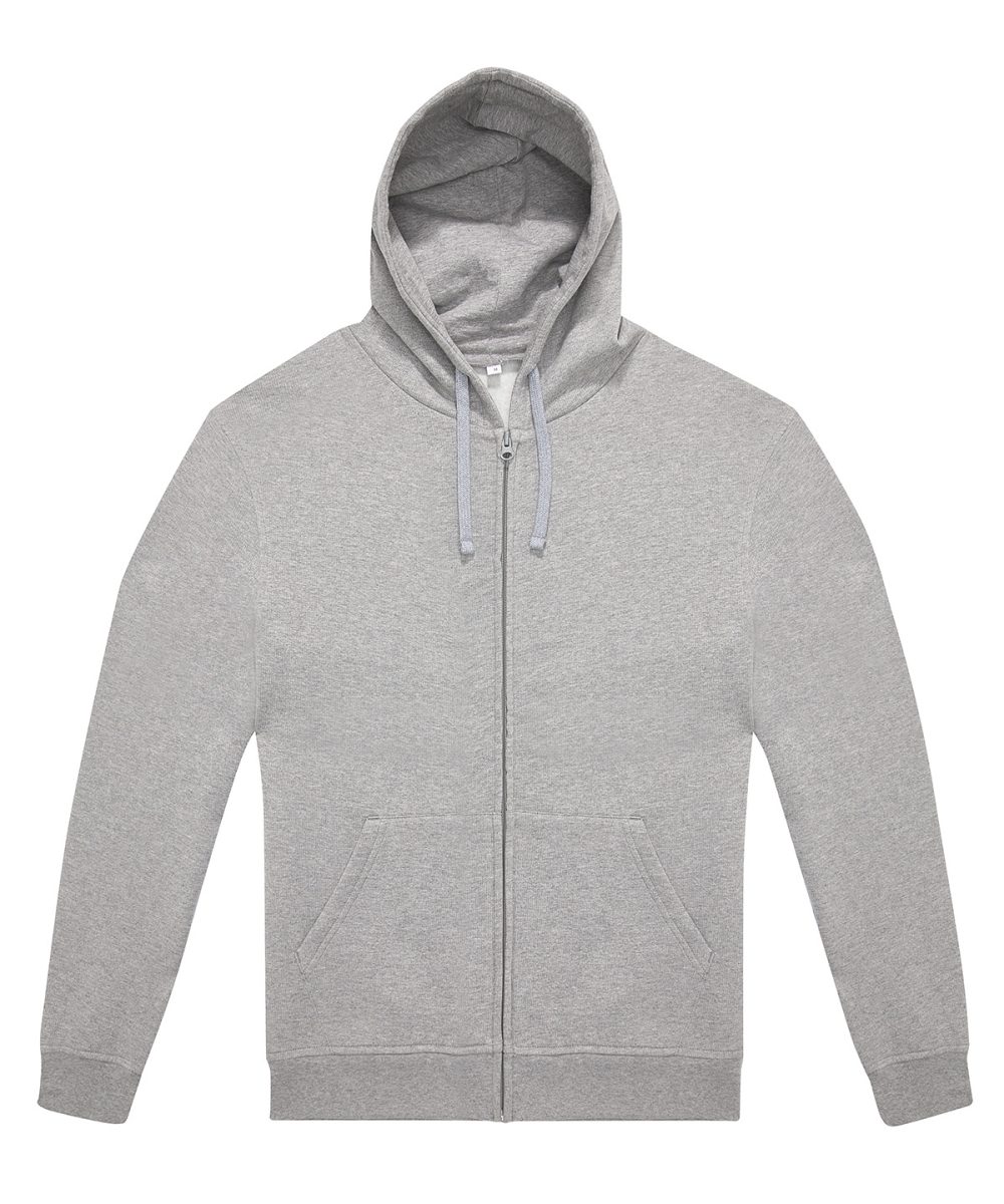 Sport Grey B&C ID.334 zip hoodie