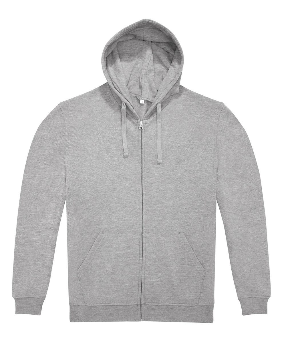 Sport Grey B&C ID.224 zip hoodie