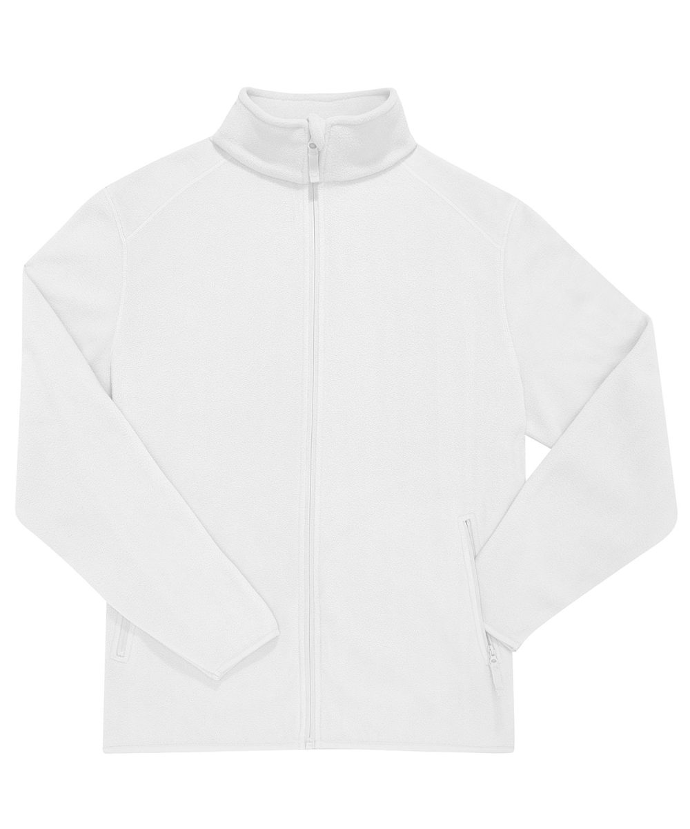 White B&C Reset polar fleece