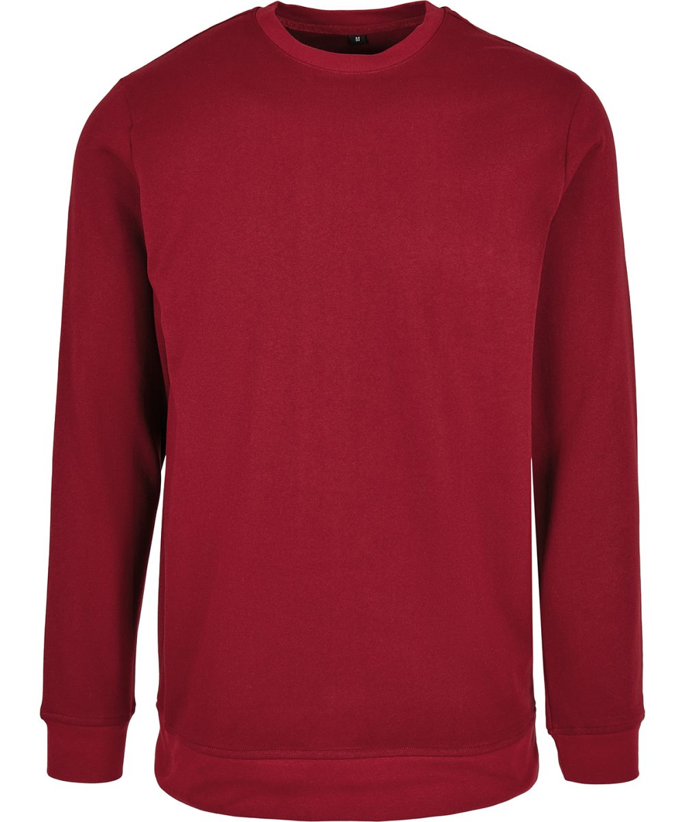 Burgundy Basic crew neck