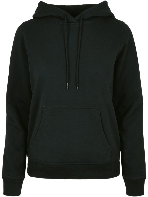 Black Women's basic hoodie