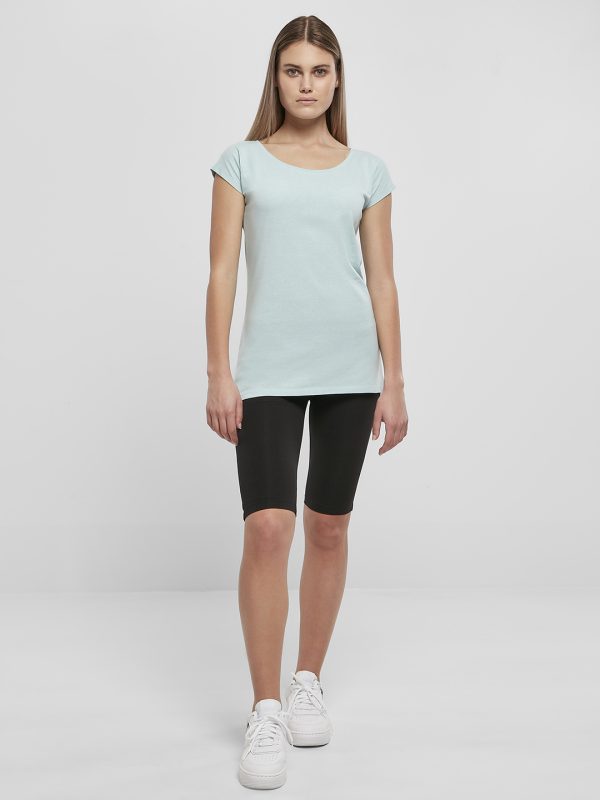 Women's wide neck tee