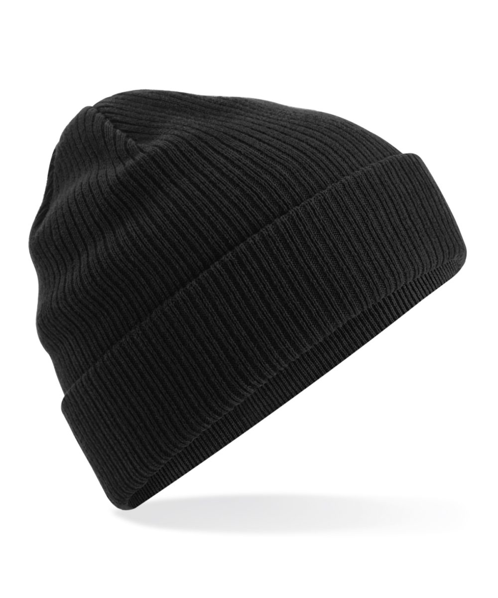 Black Organic cotton beanie