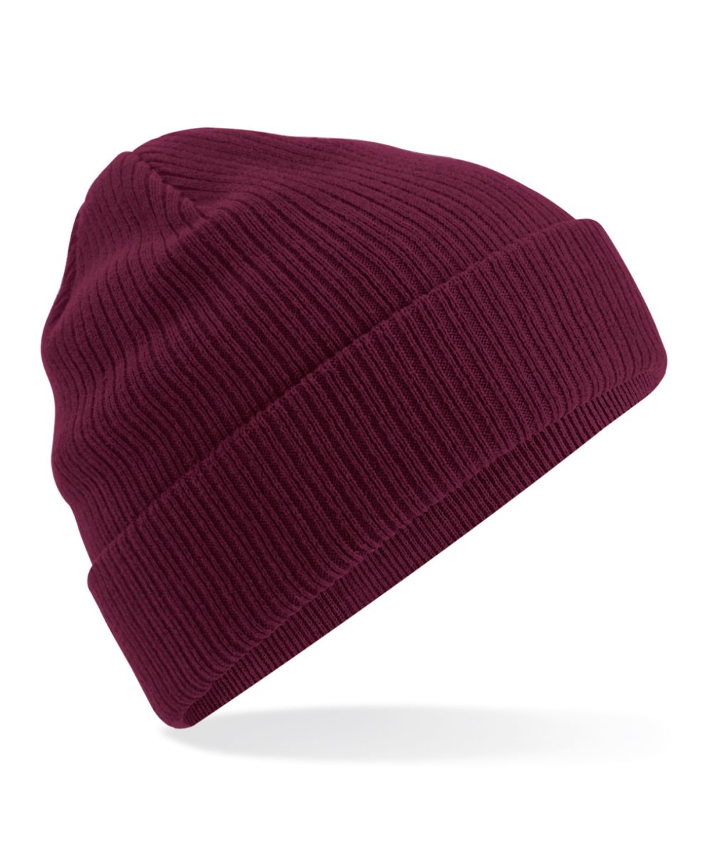 Burgundy Organic cotton beanie