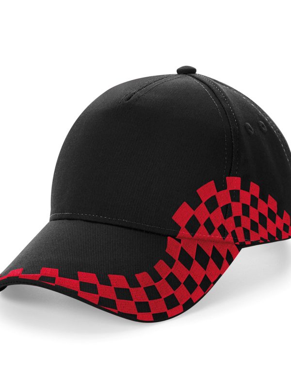 Black/Classic Red Grand Prix cap