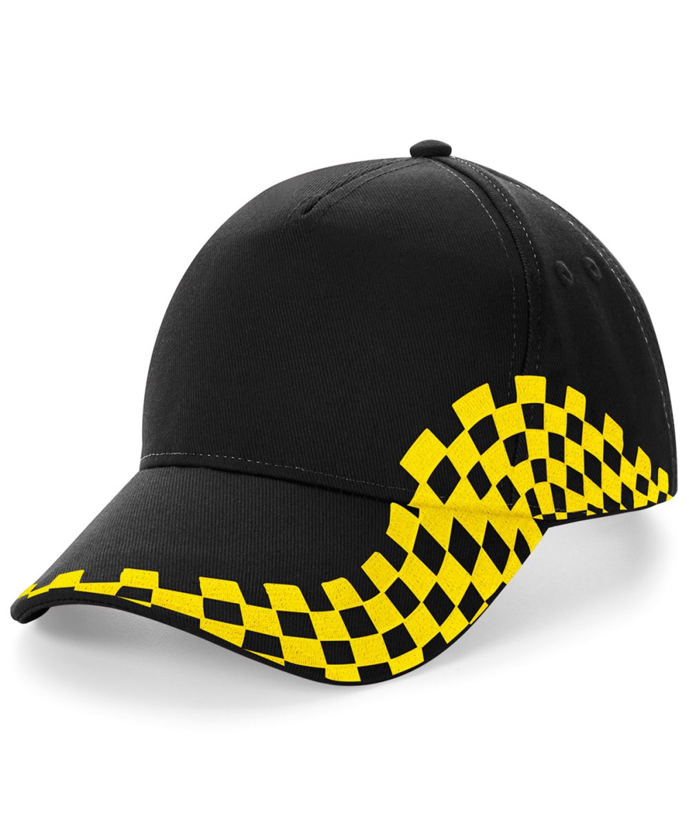 Black/Yellow Grand Prix cap