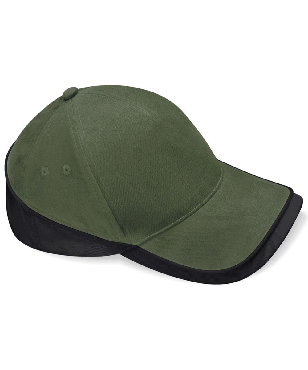 Olive Green/Black Teamwear competition cap