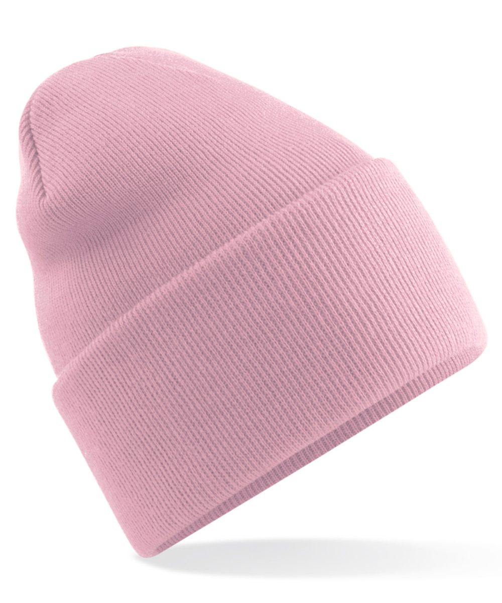 Dusky Pink Original deep-cuffed beanie