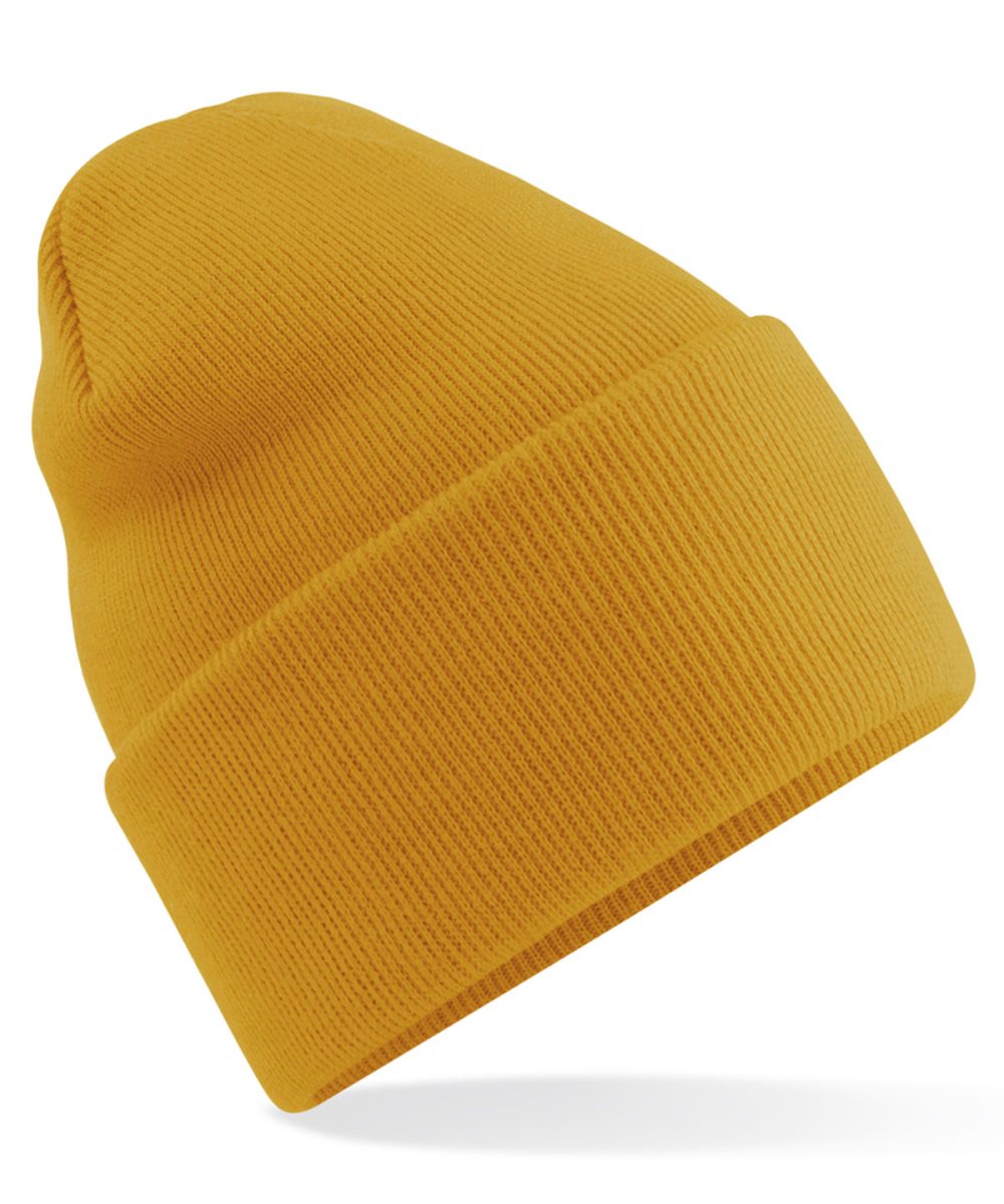 Mustard Original deep-cuffed beanie