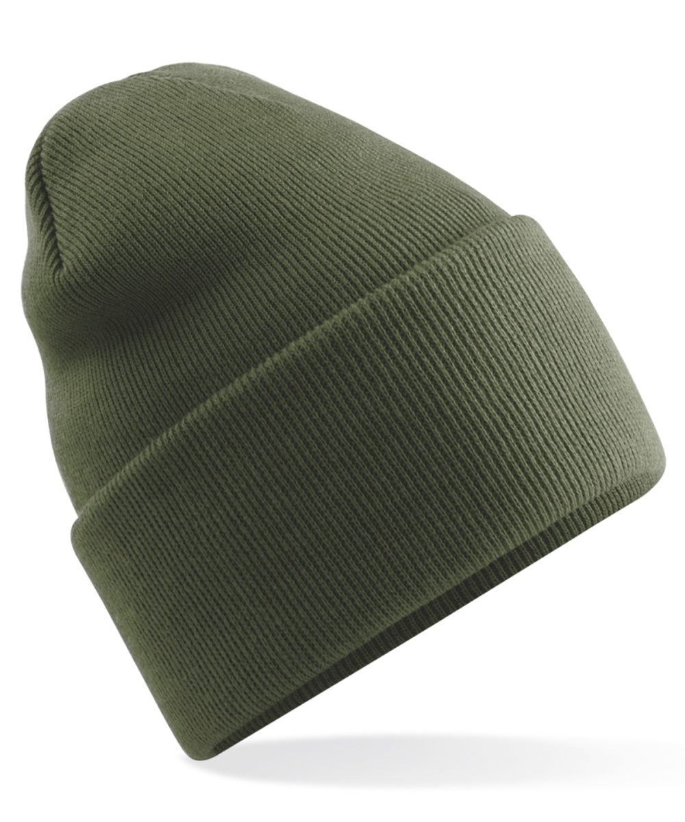 Olive Green Original deep-cuffed beanie