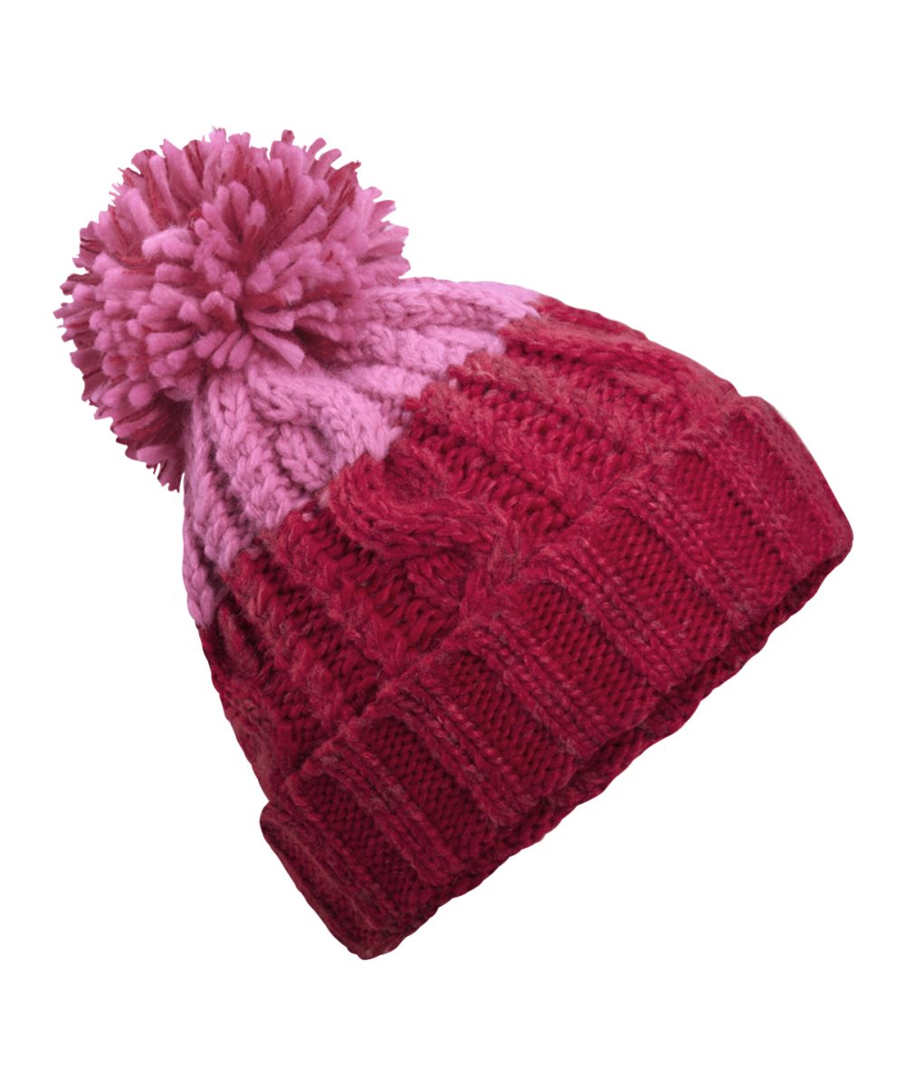 Classic Red/True Pink Apres beanie