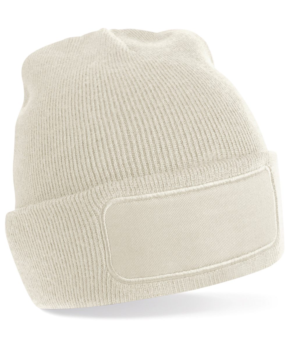 Almond Original patch beanie