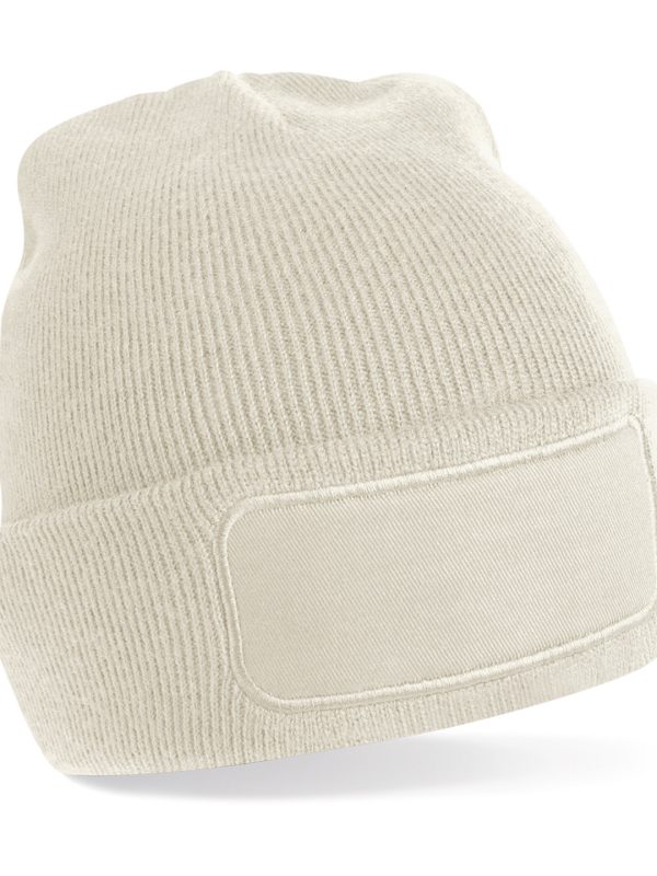 Almond Original patch beanie