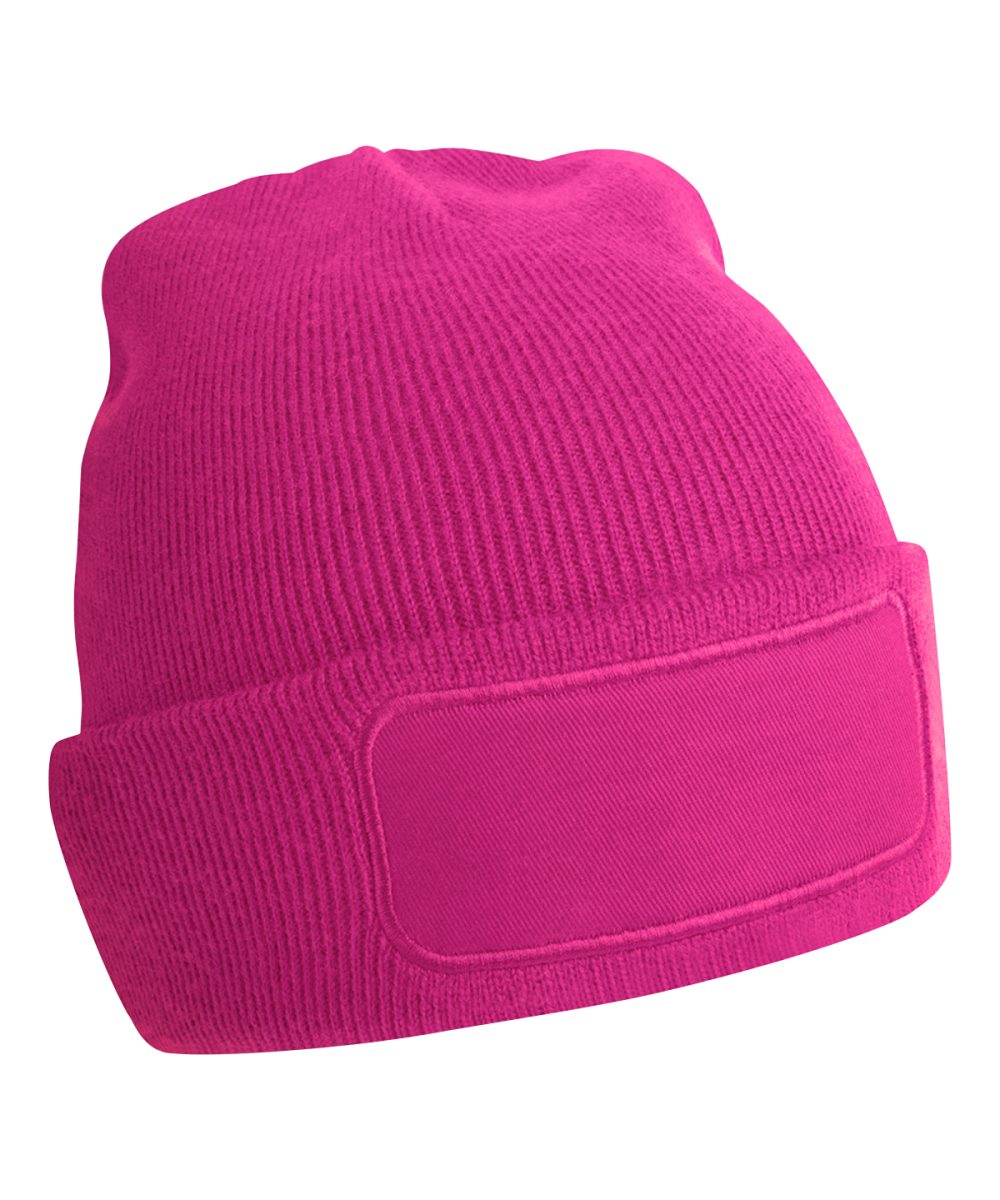 Fuchsia Original patch beanie