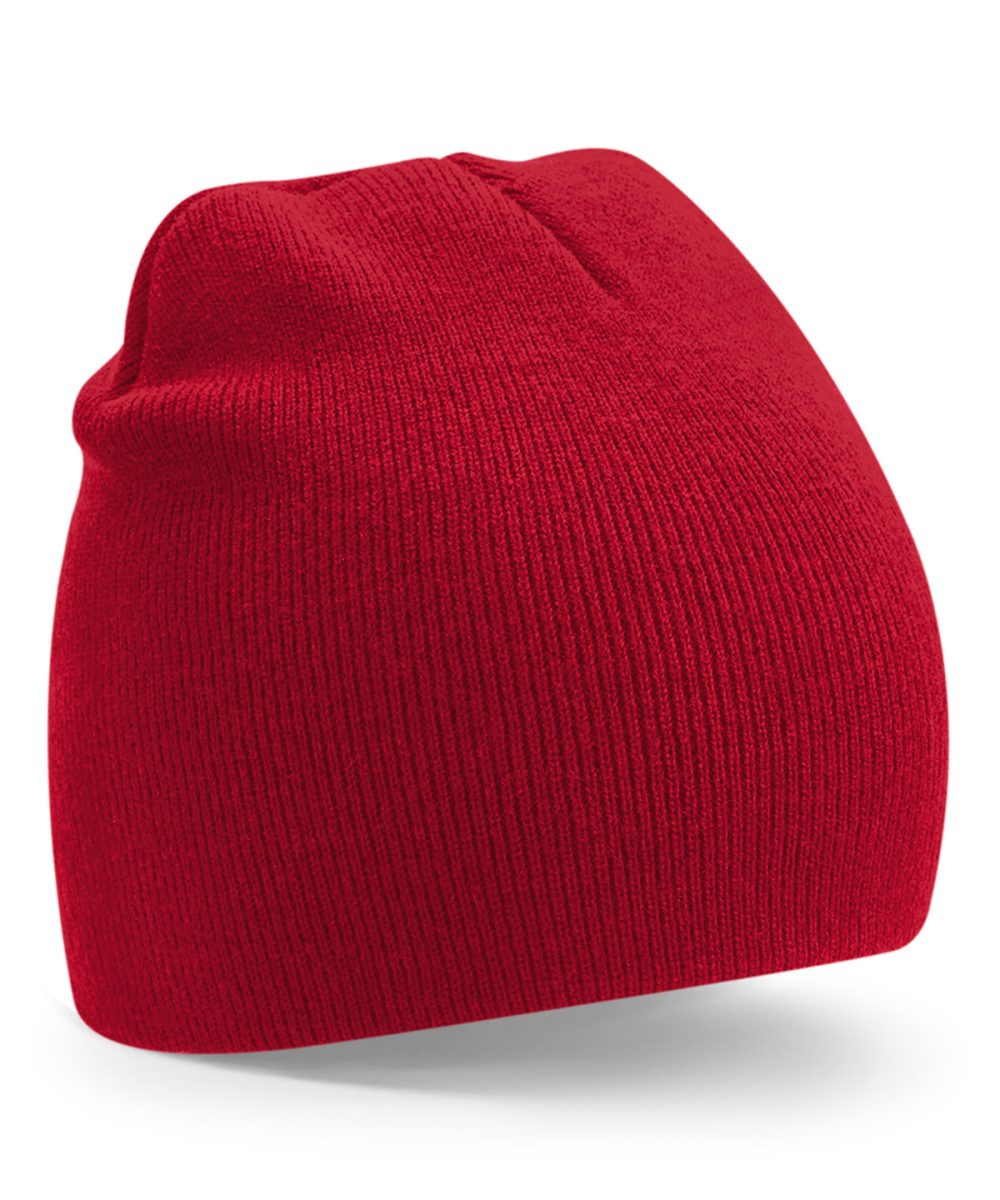 Classic Red Recycled original pull-on beanie