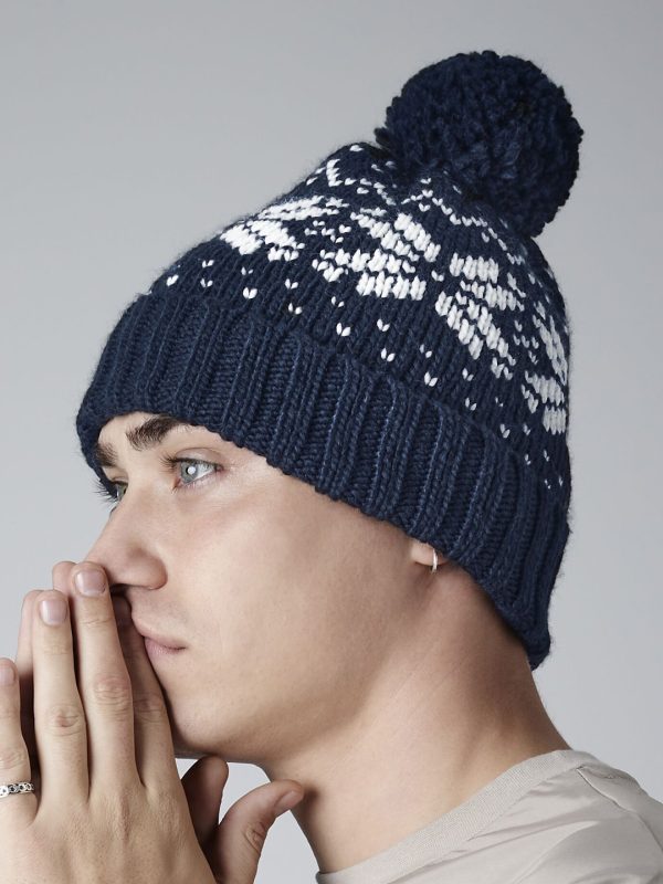 Fair Isle snowstar® beanie