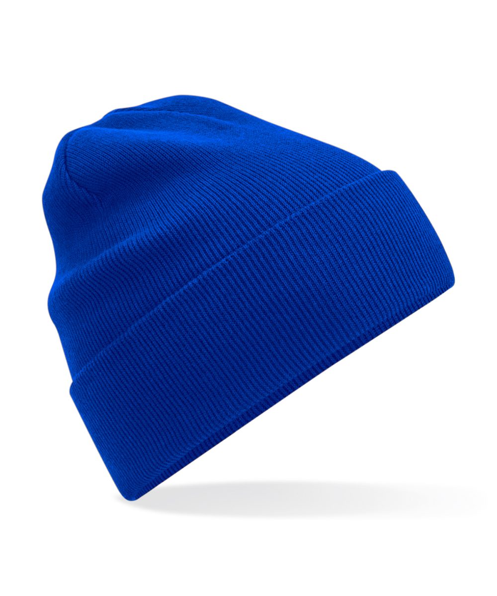 Bright Royal Organic cotton original cuffed beanie