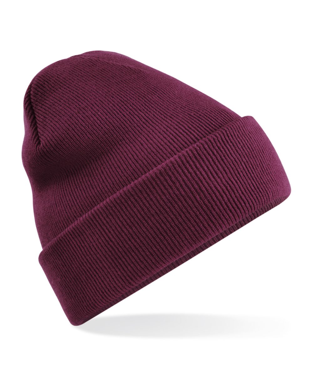 Burgundy Recycled original cuffed beanie