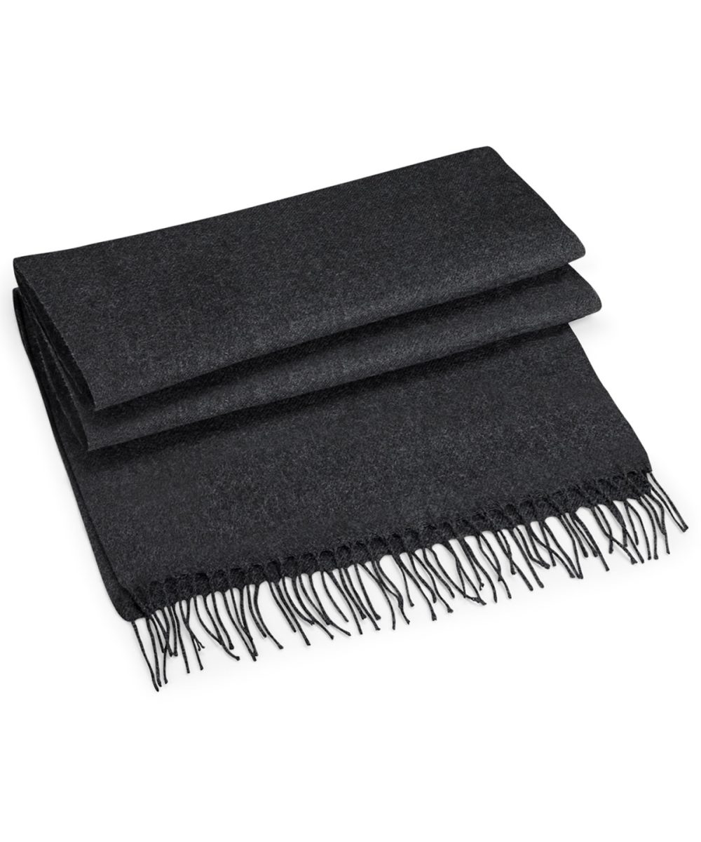 Charcoal Classic woven scarf