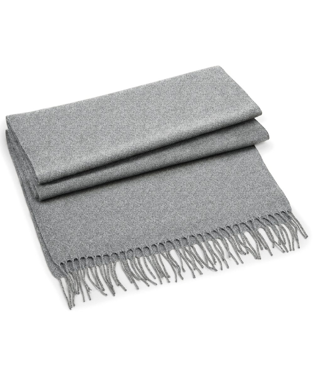 Heather Grey Classic woven scarf