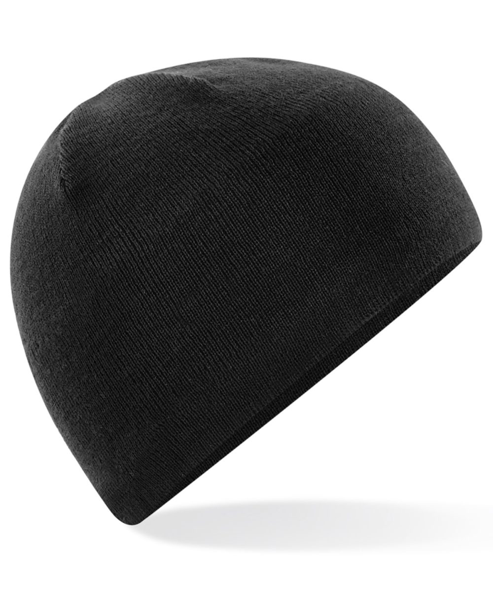 Black Water-repellent active beanie