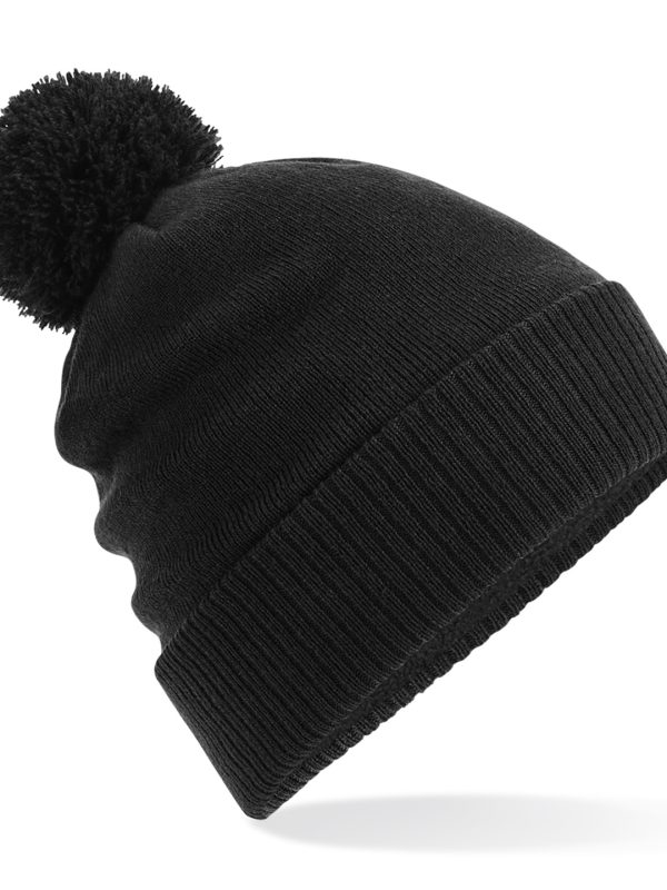 Black Water-repellent thermal Snowstar® beanie