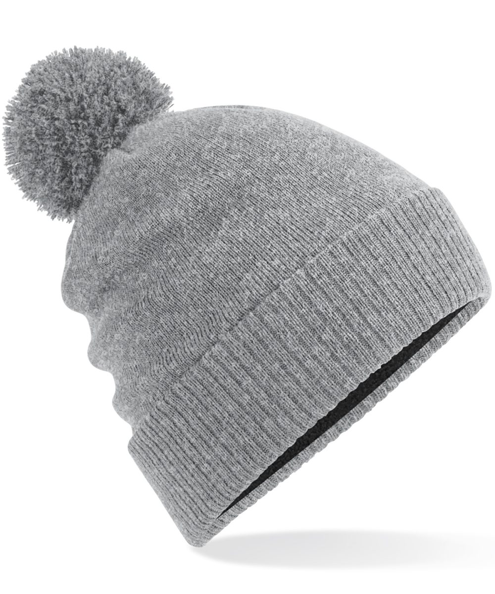 Heather Grey Water-repellent thermal Snowstar® beanie