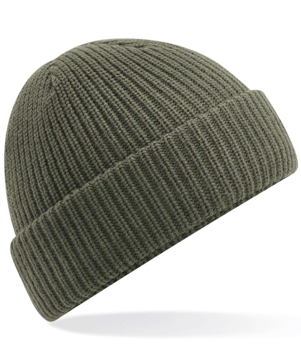 Olive Green Water-repellent thermal elements beanie