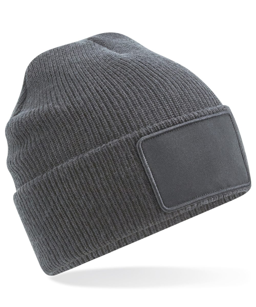 Graphite Grey Removable patch Thinsulate™ beanie