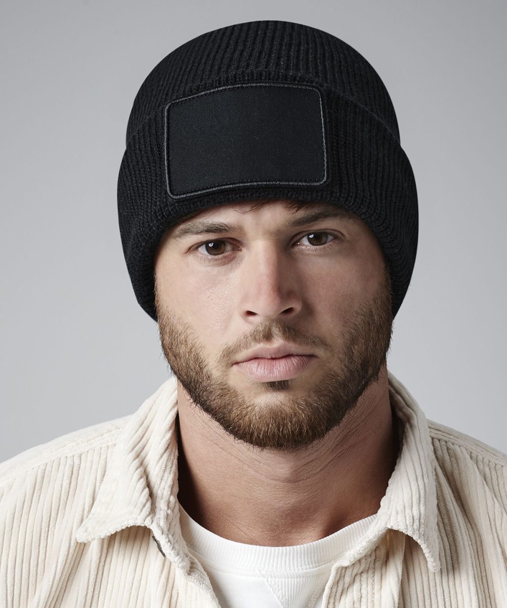 Removable patch Thinsulate™ beanie