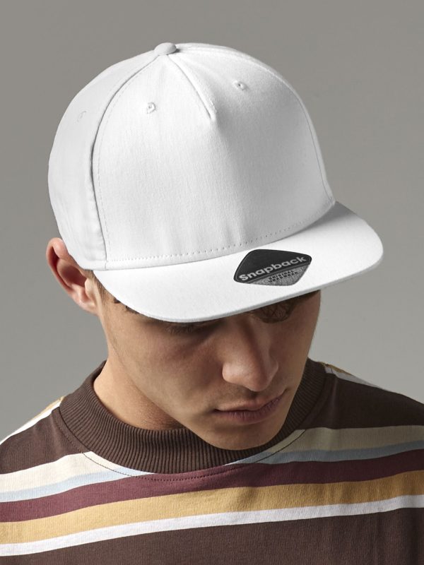 5-panel snapback rapper cap