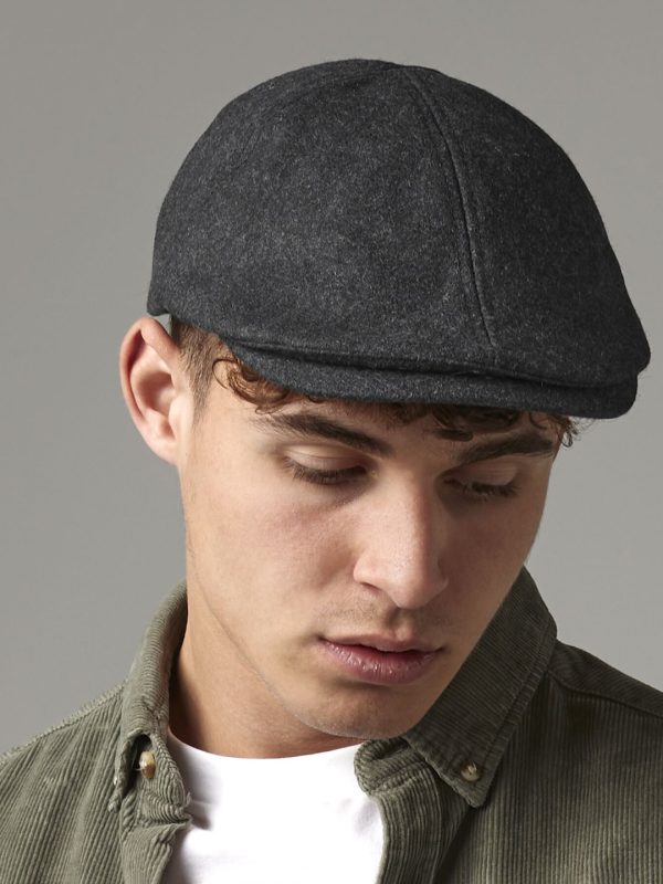 Melton wool ivy cap